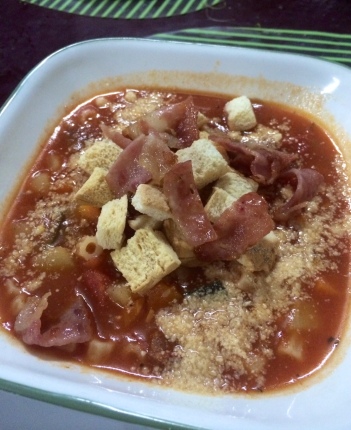 Minestrone soup by Raia